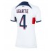 Günstige Paris Saint-Germain Manuel Ugarte #4 Auswärts Fussballtrikot Damen 2023-24 Kurzarm